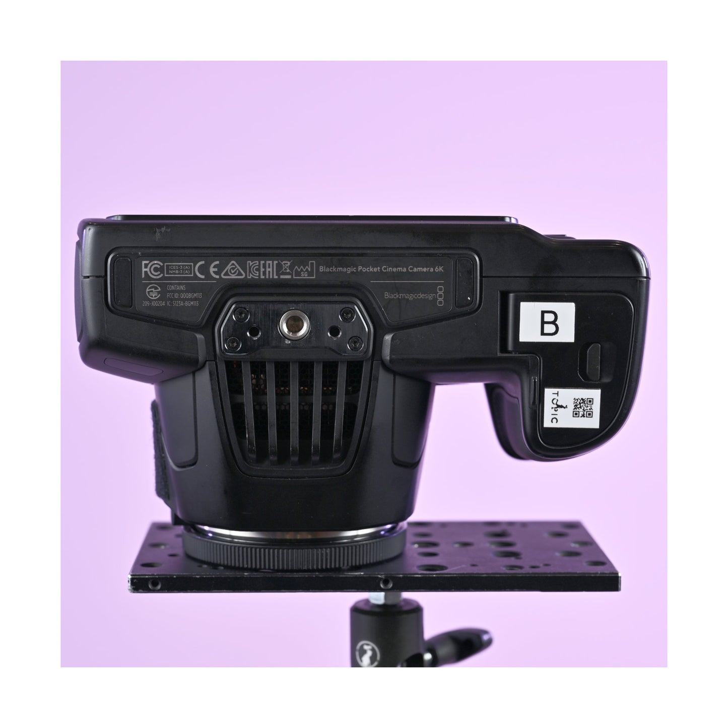 BlackMagic Pocket 6K EOS Cinema Camera (Body) Kit B - Ex Rental
