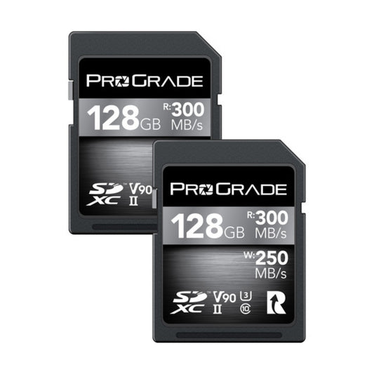 Buy ProGrade Digital 128GB UHS-II SDXC Memory Card (2-Pack) at Topic Store