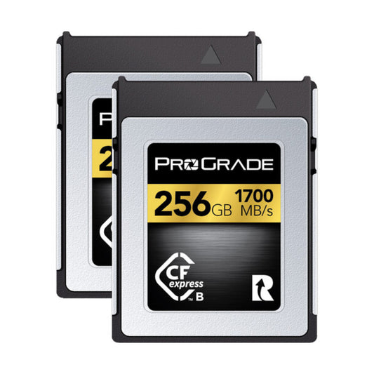 Buy ProGrade Digital 256GB CFexpress 2.0 Type B Gold Memory Card (2-Pack) at Topic Store