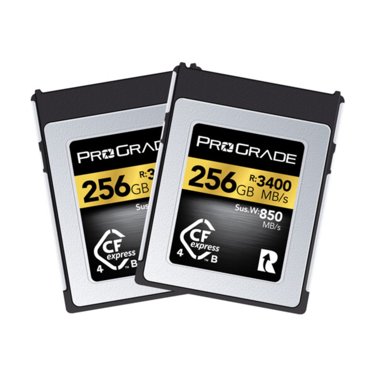 Prograde Digital CFExpress 4.0 Type B Gold 256GB R3400MB/S W2400MB/S 2PK