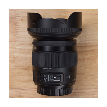 Buy Sigma 17-70mm 2.8-4 DC for Canon EF (Crop sensor) - Ex Rental at Topic Store