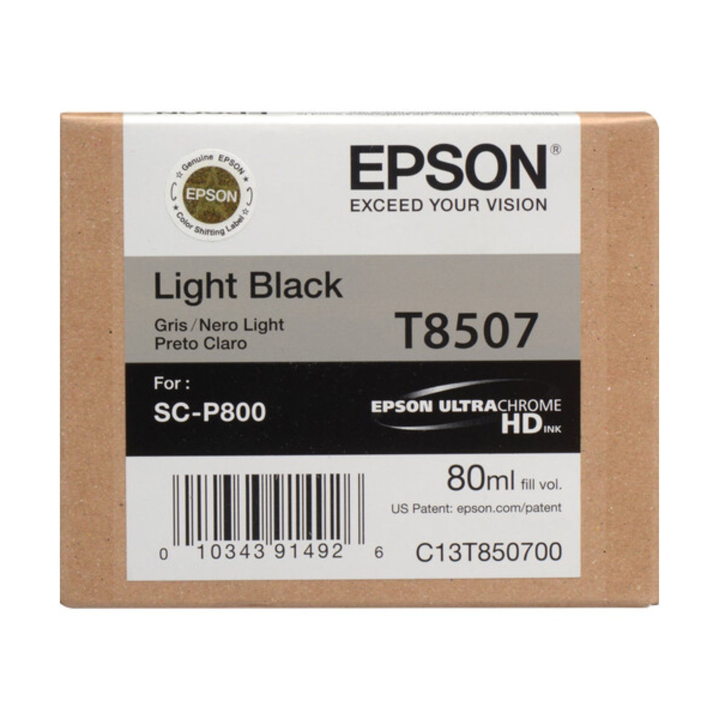 Buy Epson UltraChrome HD Ink Cartridge for SC-P800 Printer at Topic Store