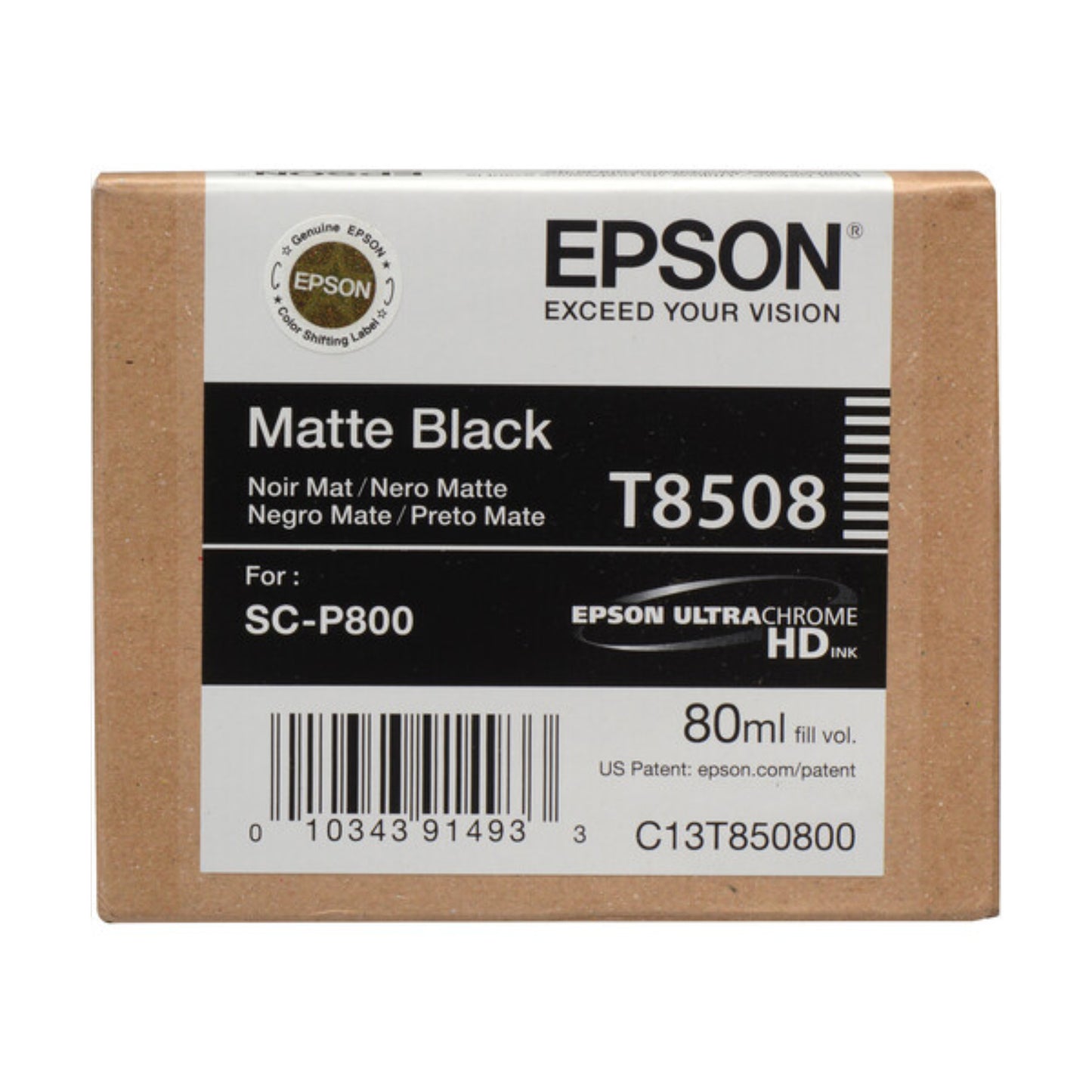 Buy Epson UltraChrome HD Ink Cartridge for SC-P800 Printer at Topic Store