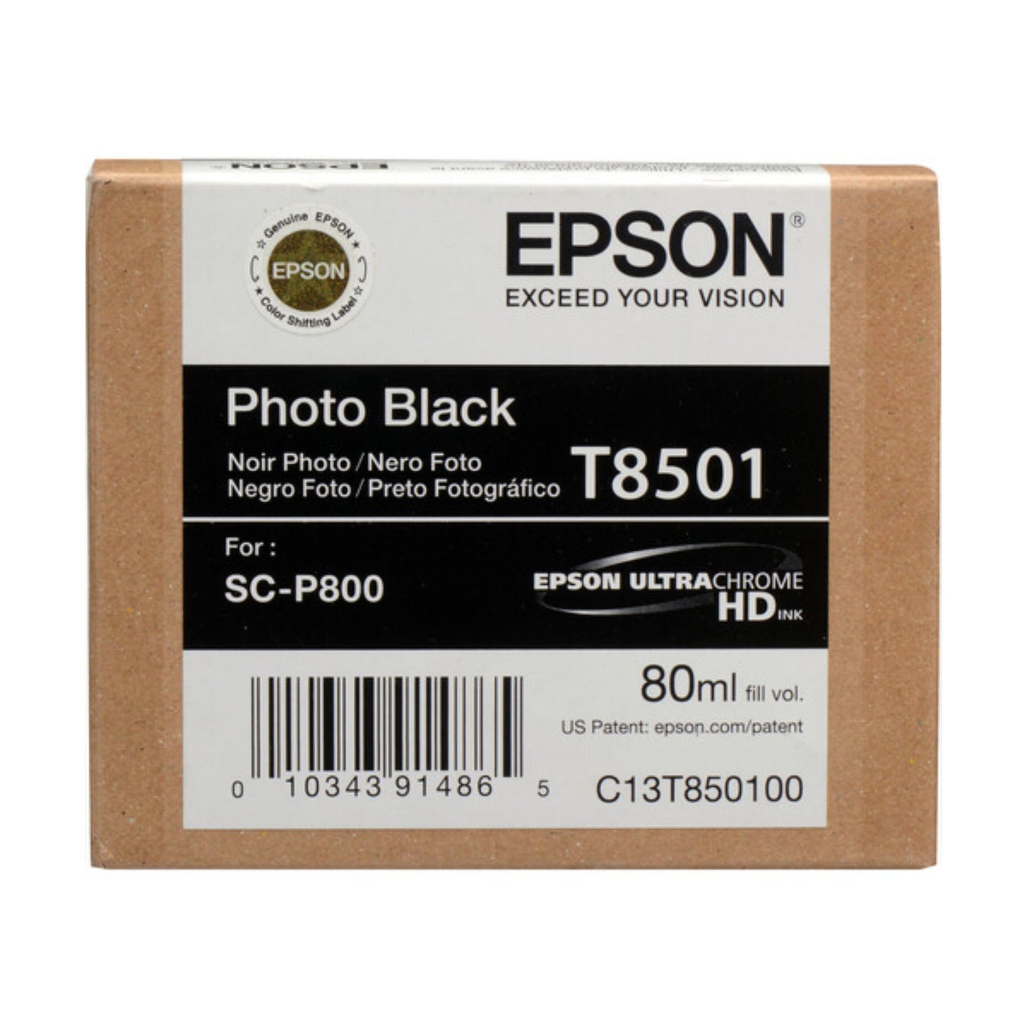 Buy Epson UltraChrome HD Ink Cartridge for SC-P800 Printer at Topic Store
