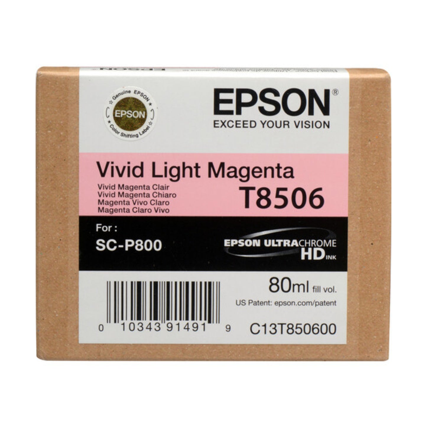 Buy Epson UltraChrome HD Ink Cartridge for SC-P800 Printer at Topic Store