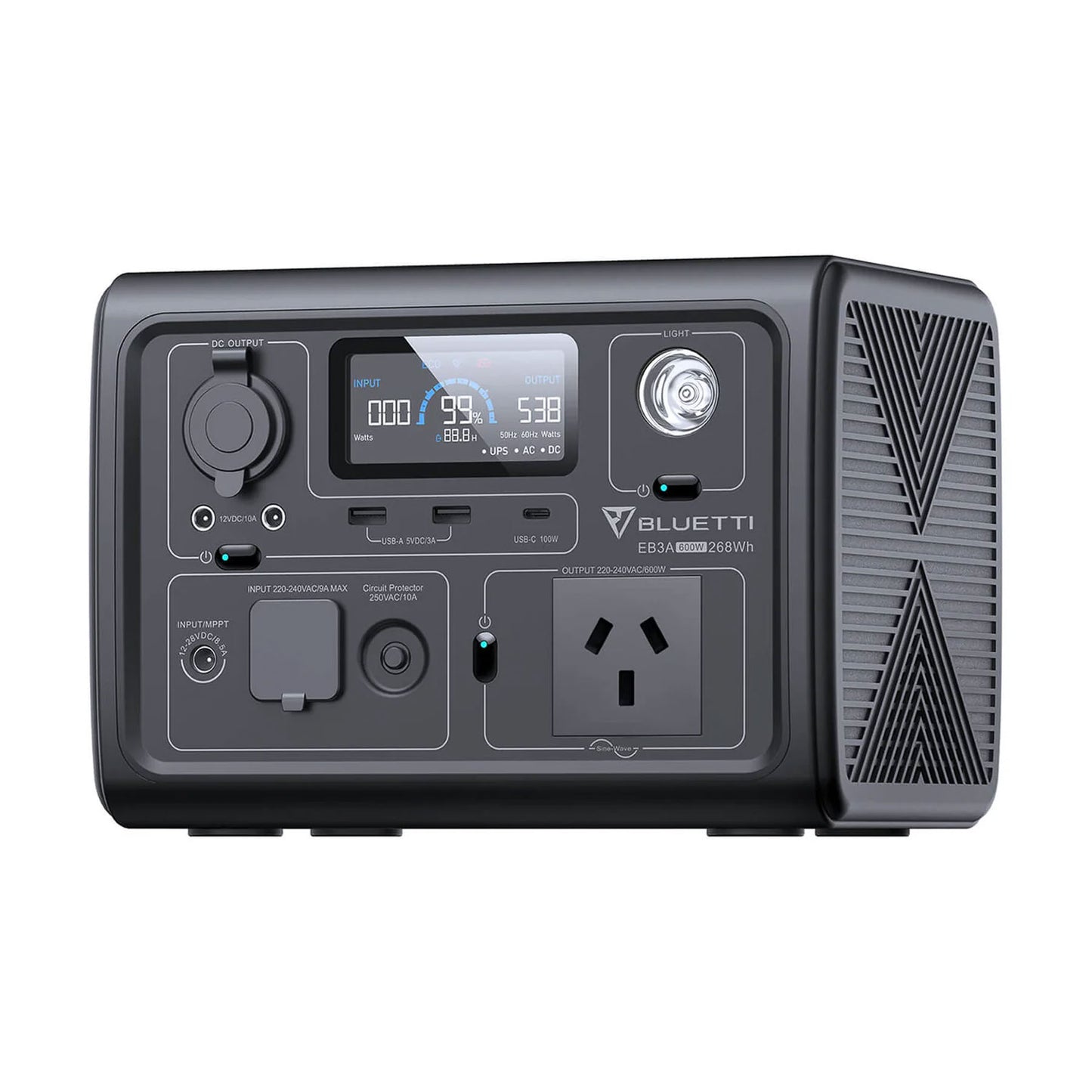 Bluetti  EB3A Portable Power station 268WH