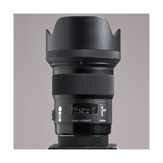 Sigma 50mm F1.4 DG HSM Art Lens Canon EF - Ex Rental
