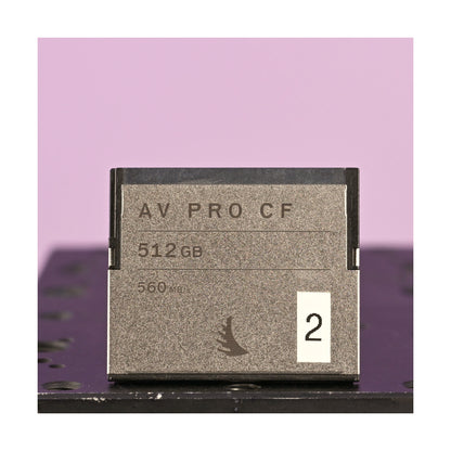 Angel Bird 512gb CFast Memory Card (2) - Ex Rental