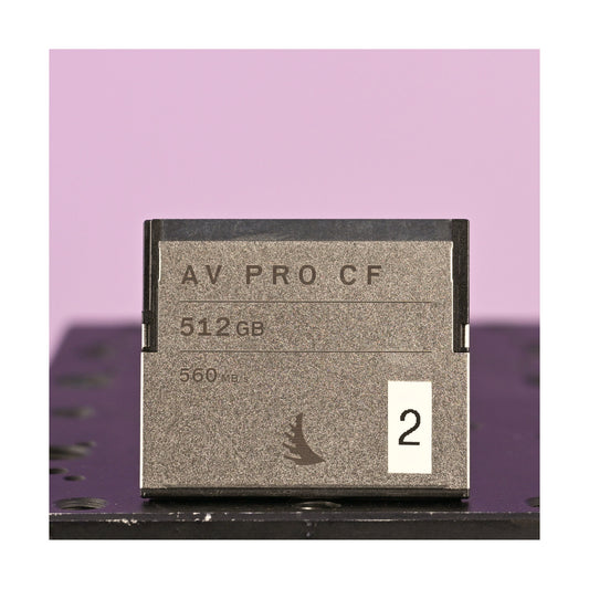 Angel Bird 512gb CFast Memory Card (2) - Ex Rental