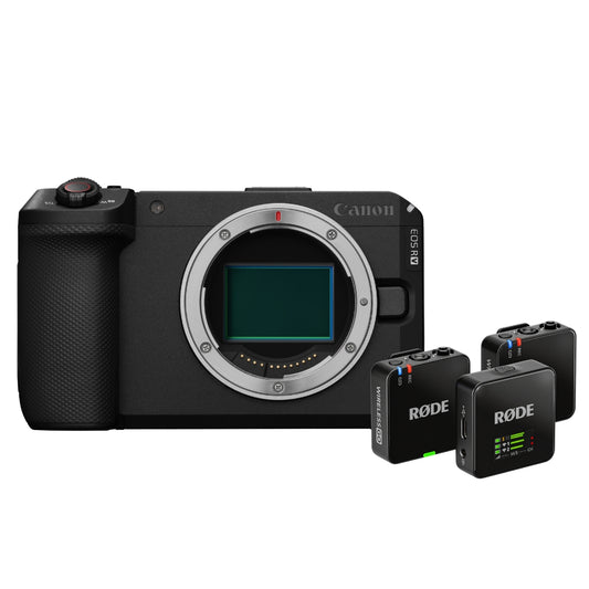 Canon EOS R6 V Body with FREE RØDE Wireless GO (Gen 3) Compact Microphone System