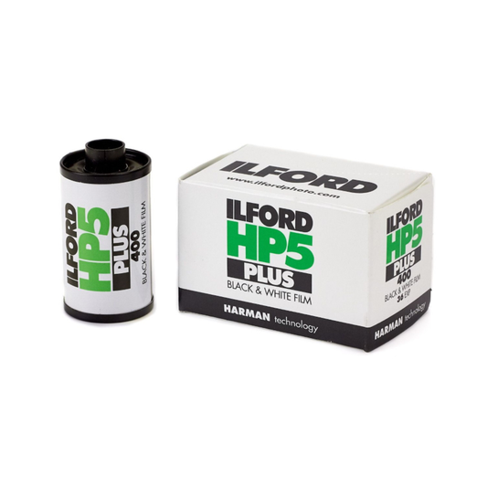 Buy Ilford HP5 Plus ISO 400 35MM 24 exposure black & white film at Topic Store