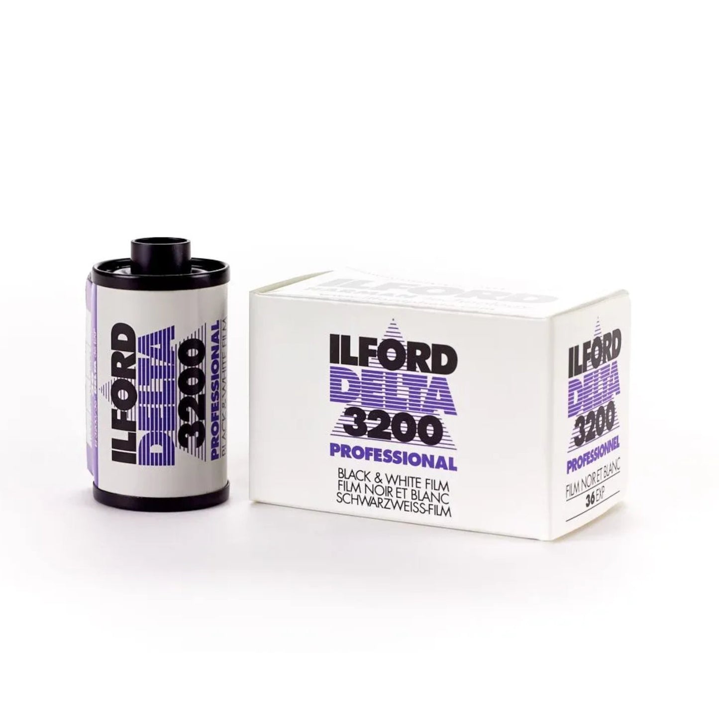 Ilford Delta 3200 ISO PROFESSIONAL 35mm 36 Exposure Black & White Film