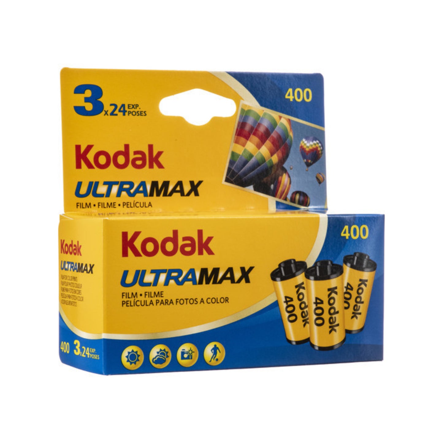 Buy KODAK Ultramax 400 iso 135-24 3 Pack at Topic Store