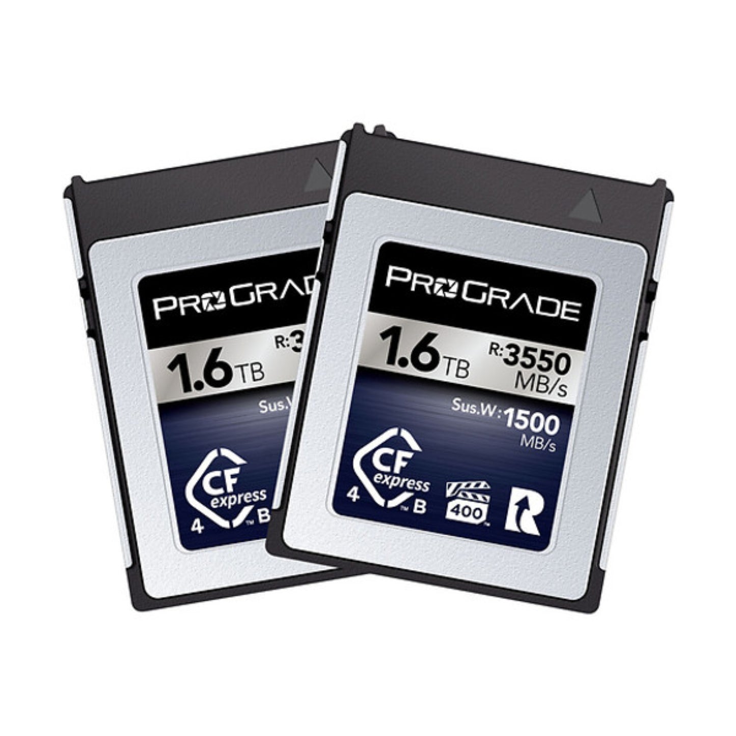 ProGrade Digital 1.6TB CFexpress 4.0 VPG 400 Memory Card, 2-Pack