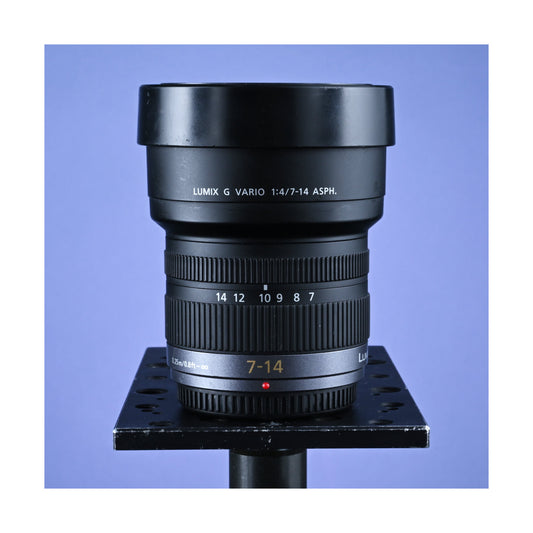 Panasonic Lumix G Vario 7-14mm f4 ASPH. Lens - Ex Rental