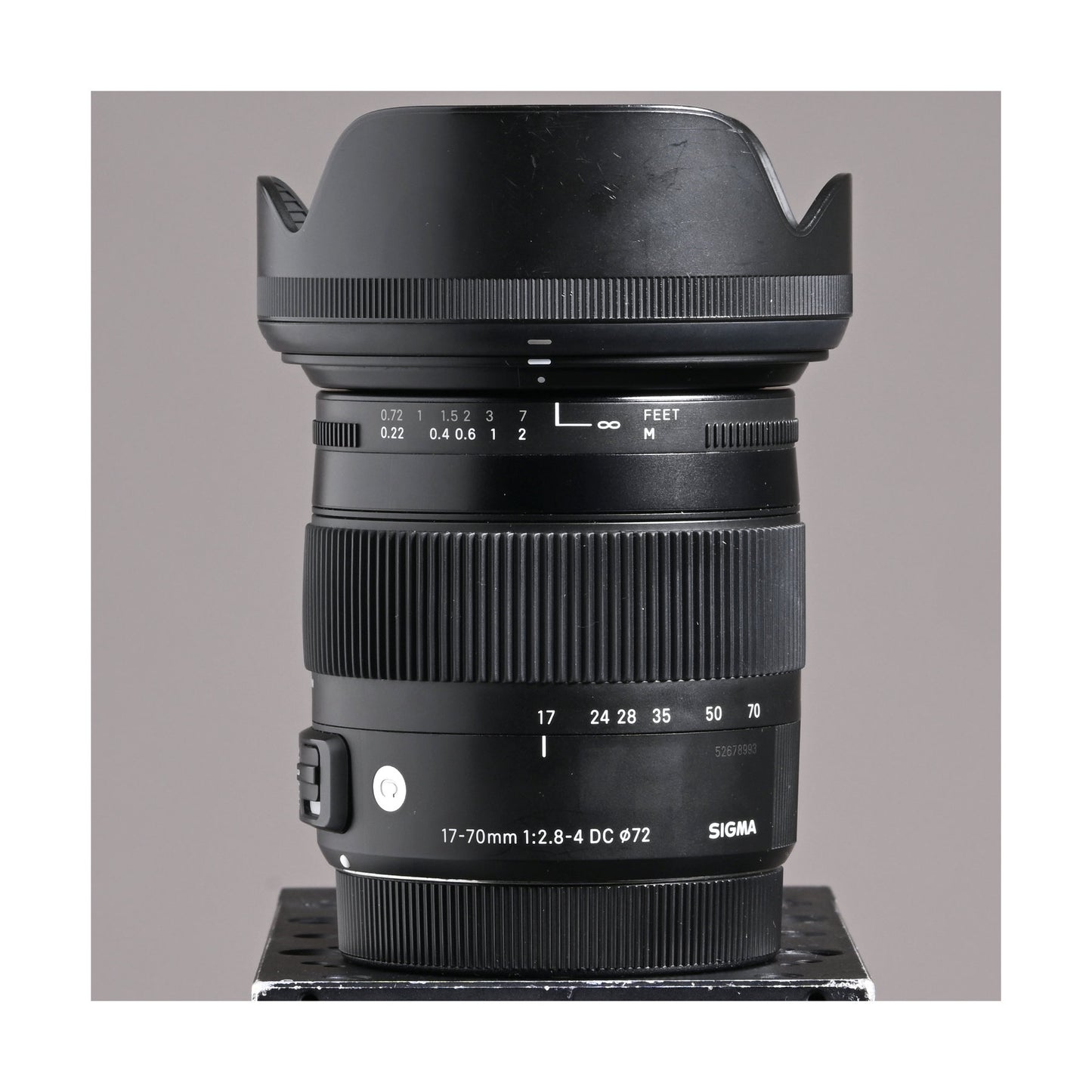 Sigma 17-70mm F2.8-4 Canon EF (For Crop Sensor) [Lens B] - Ex Rental