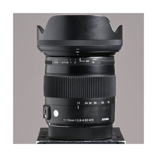 Sigma 17-70mm F2.8-4 Canon EF (For Crop Sensor) [Lens B] - Ex Rental