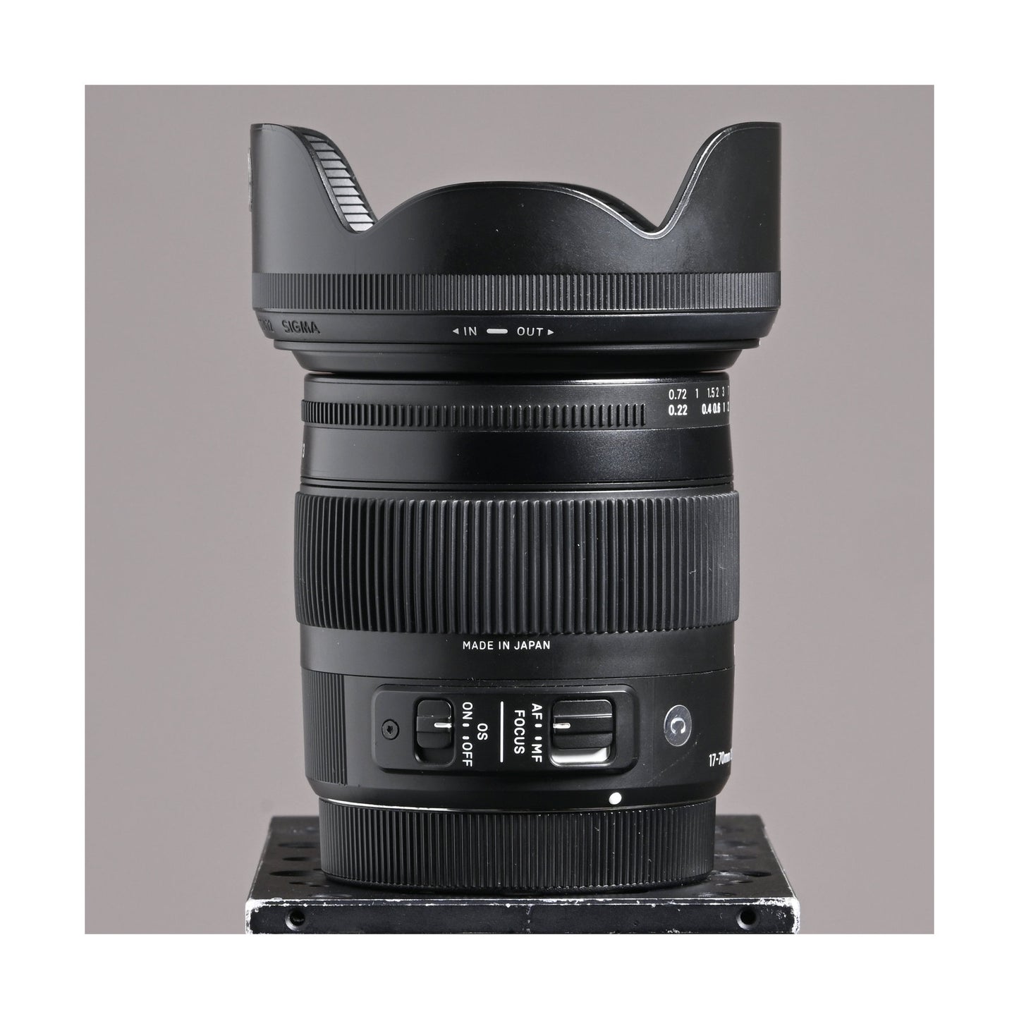 Sigma 17-70mm F2.8-4 Canon EF (For Crop Sensor) [Lens B] - Ex Rental