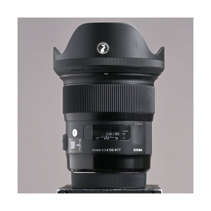 Sigma 24mm f 1.4 DG HSM Lens (Canon EF) - Ex Rental