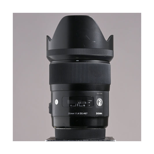 Sigma 35mm f 1.4 DG HSM Art lens (Canon EF) - Ex Rental
