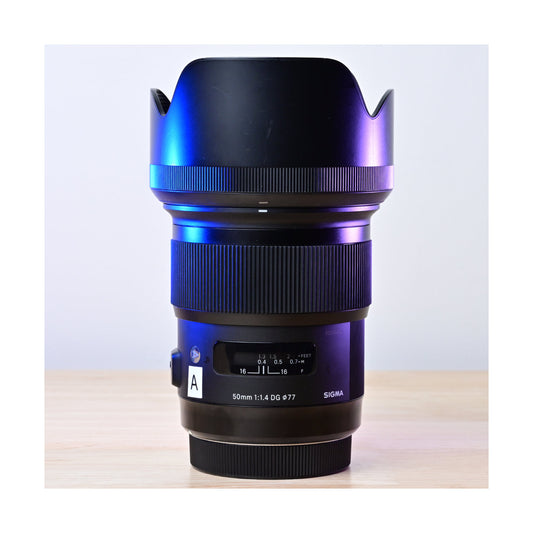 Sigma 50mm F1.4 DG HSM Art Lens Canon EF - Ex Rental