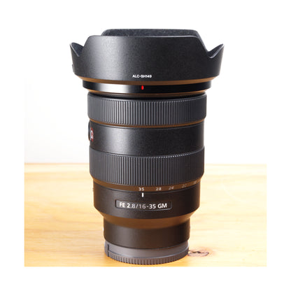 Sony Lens FE 16-35mm f2.8 GM (D) - Ex Rental