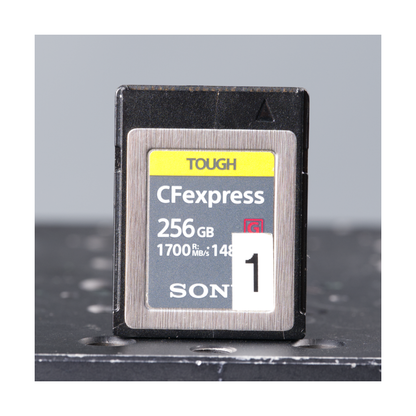 Sony Tough CFExpress Type B 256GB Memory Card - Ex Rental