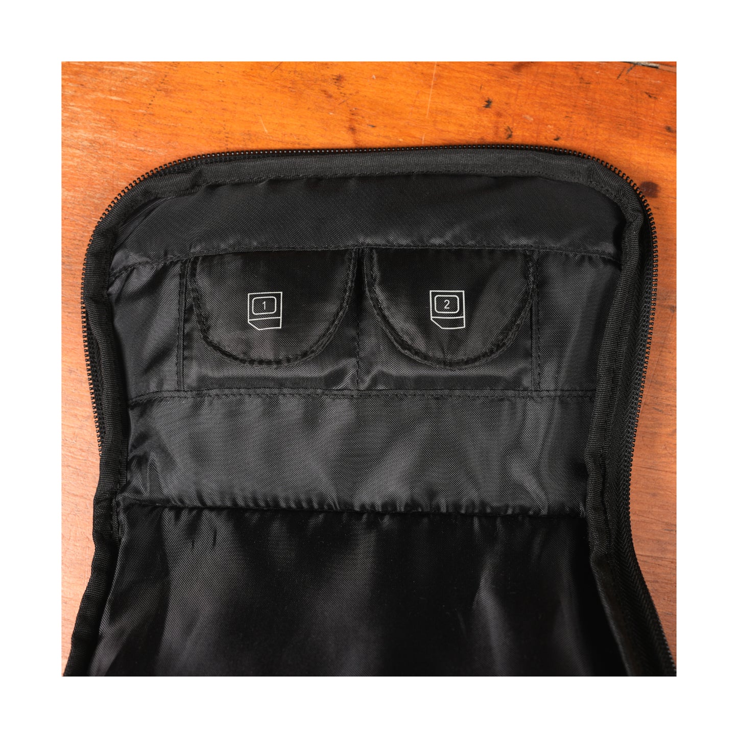 Black Backpack with Compartments - Second Hand