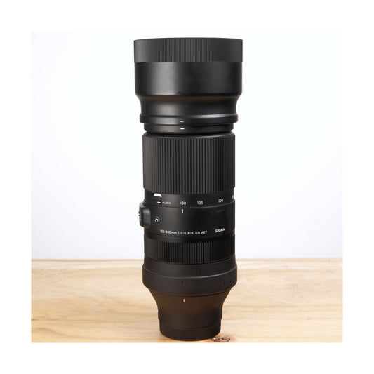 Sigma 100-400mm F5-6.3 DG OS HSM Lens (Sony E mout)- Ex Rental