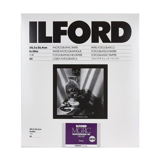 Ilford Multigrade Deluxe Pearl 8x10" 25 Sheets