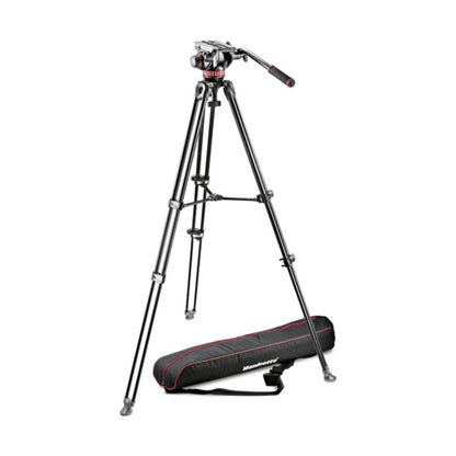 Buy Manfrotto MVH502A Fluid Head and MVT502AM Tripod | Topic Store