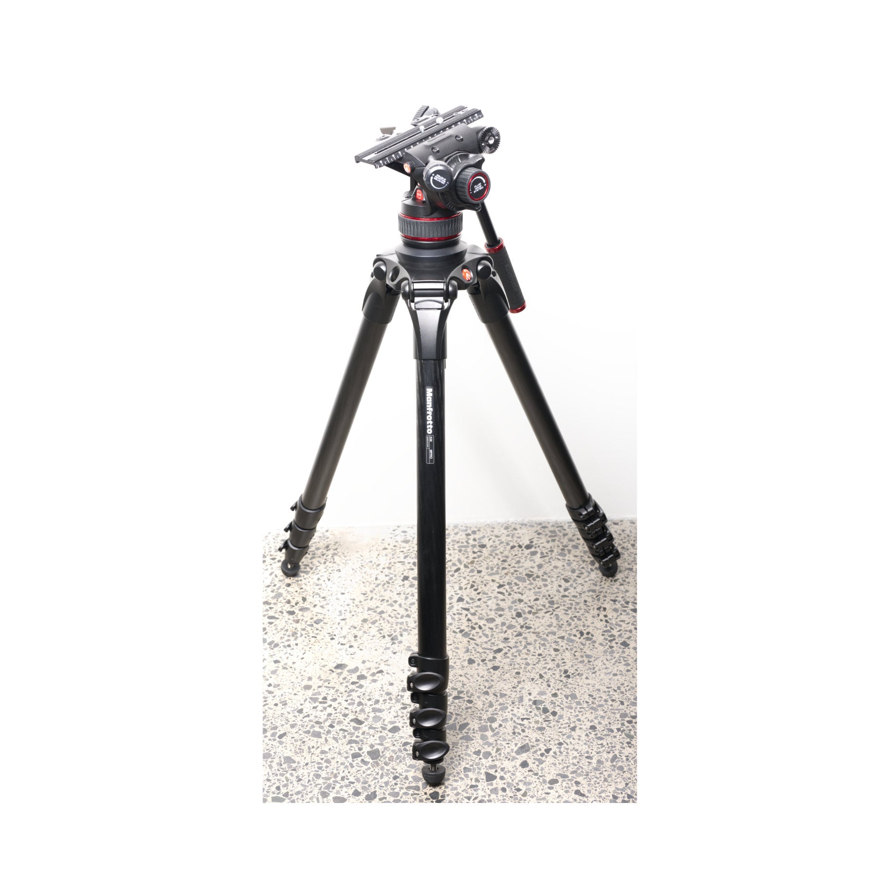 Buy second hand Nitrotech 612 video head, CF Tall Single Legs Tripod at Topic Store