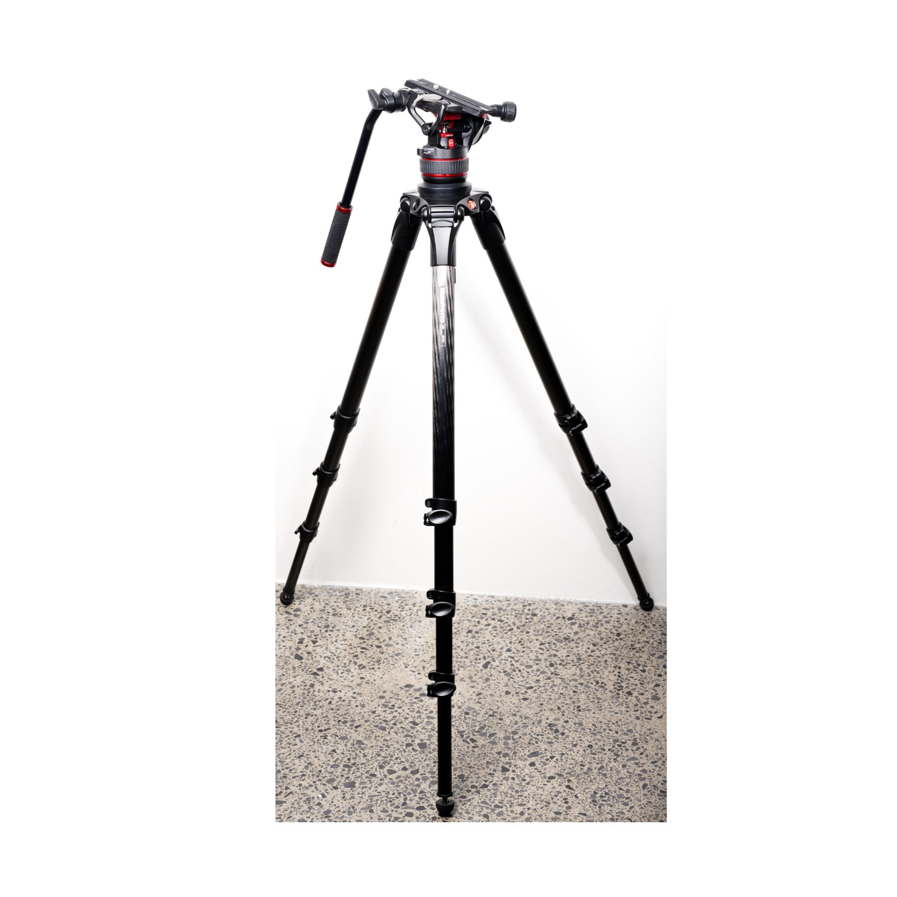 Buy second hand Nitrotech 612 video head, CF Tall Single Legs Tripod at Topic Store