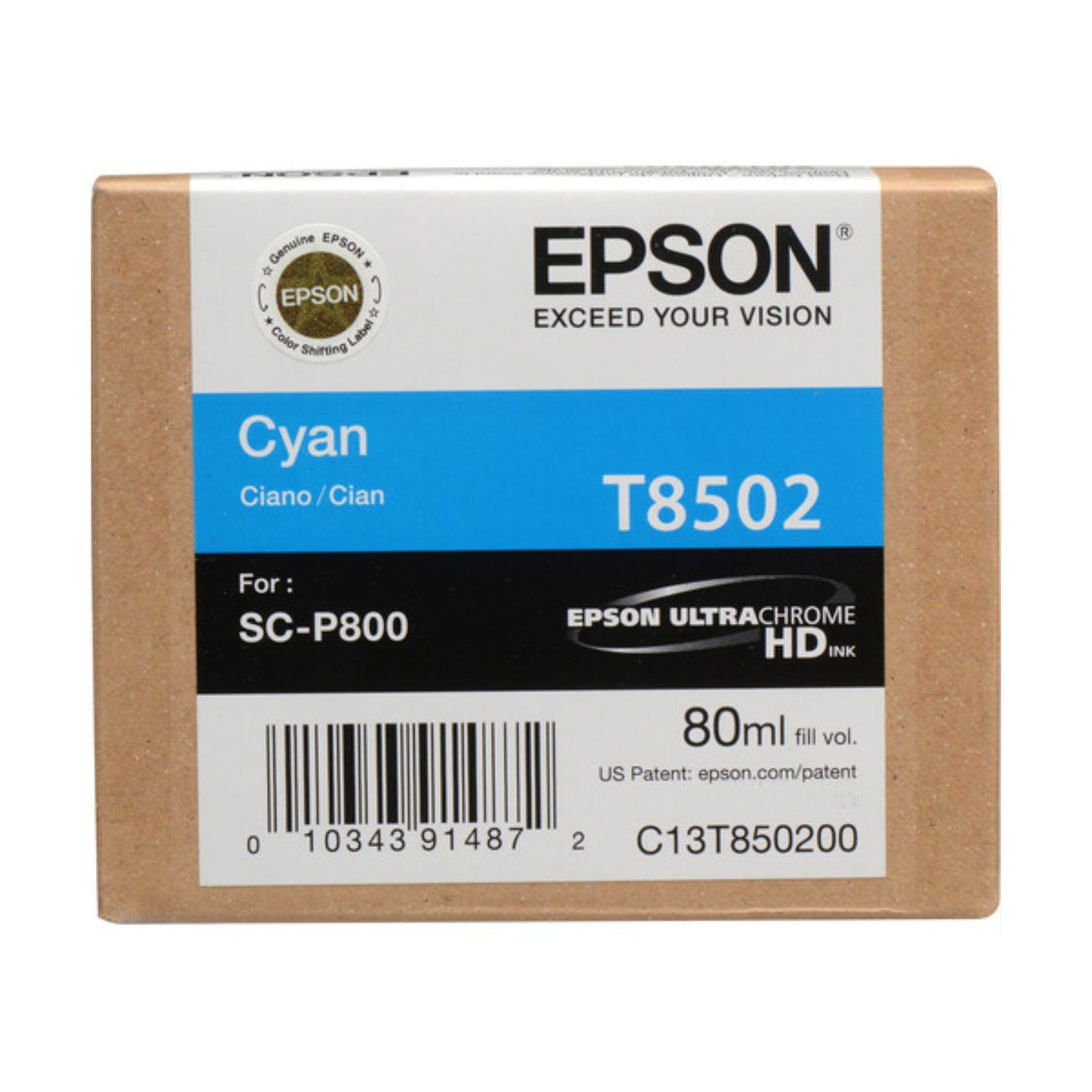 Buy Epson UltraChrome HD Ink Cartridge for SC-P800 Printer at Topic Store